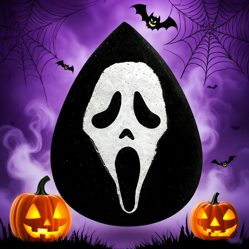 Ghost Face Beauty Sponge l The XL Blender – 2x Bigger, Halloween Limited
