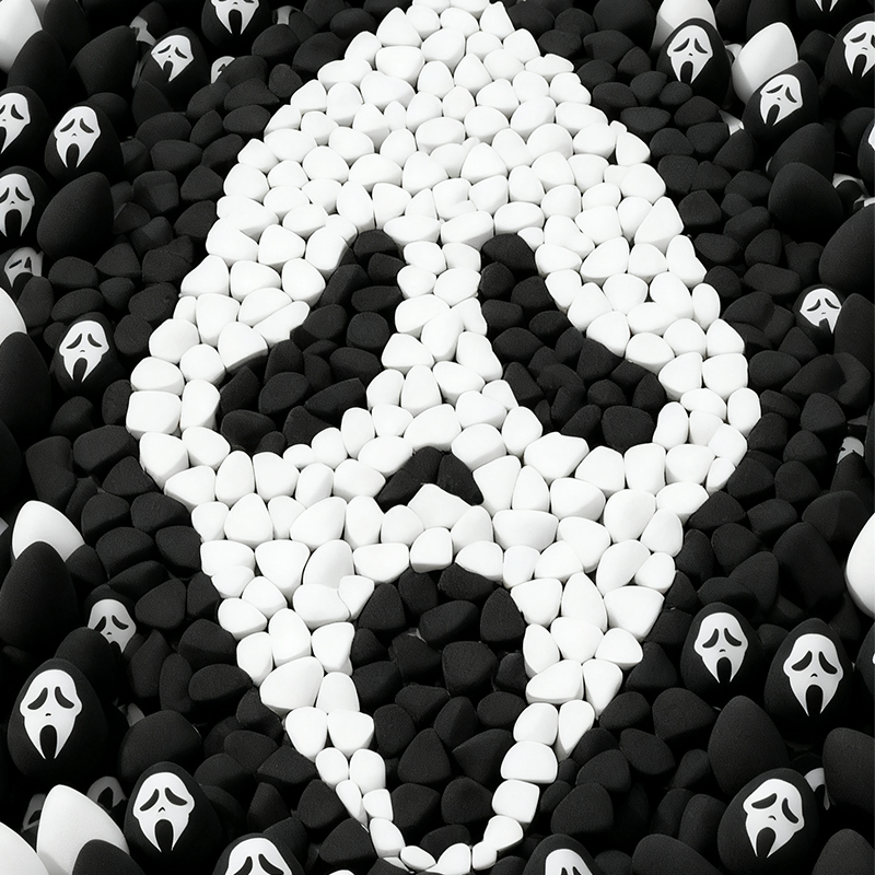 Ghost Face Beauty Sponge l The XL Blender – 2x Bigger, Halloween Limited