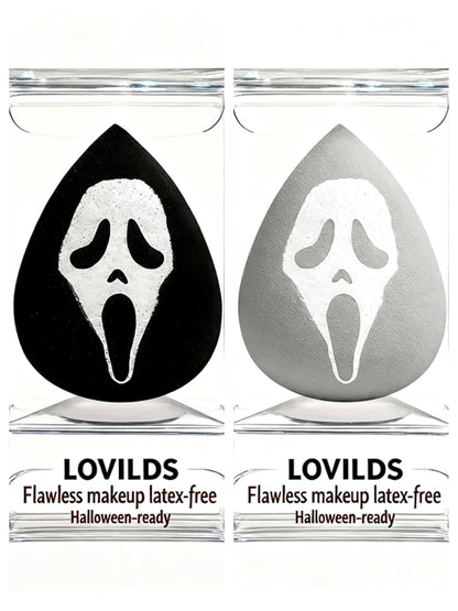 Ghost Face Beauty Sponge l The XL Blender – 2x Bigger, Halloween Limited