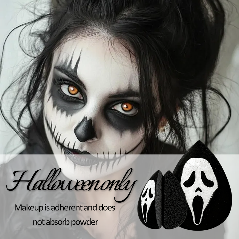 Ghost Face Beauty Sponge l The XL Blender – 2x Bigger, Halloween Limited